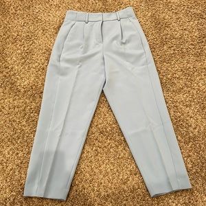 Express blue ankle pants size 0